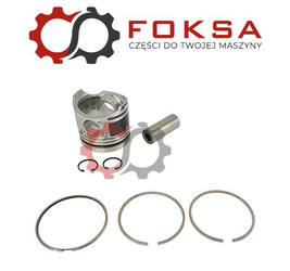 Tłok z pierścieniami