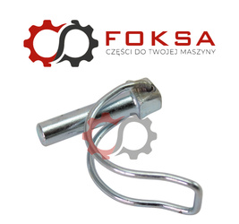 Zawleczka rurkowa 10x40mm - max. średnica rury 40mm