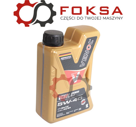 Olej silnikowy syntetyczny - 5W40 1L VENOL GOLD
