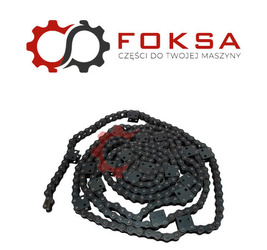 Łańcuch rolkowy z zabierakami