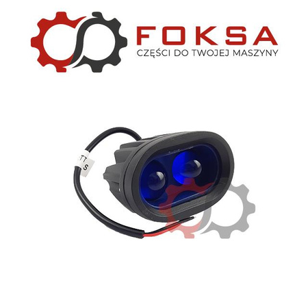 Lampa strumeniowa niebieska (oświetlenie opryskiwacza)