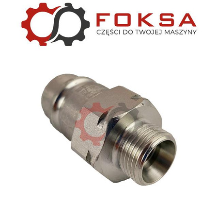 Szybkozłącze hydrauliczne wtyczka EURO M18