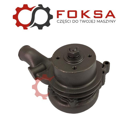 Pompa wody z kołem pasowym i z podstawą