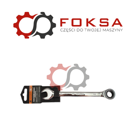 Klucz płasko-oczkowy z grzechotką 14 mm / TEGER