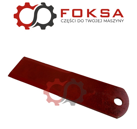 Nóż sieczkarni stały gładki