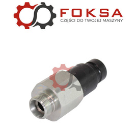 Szybkozłącze hydrauliczne suchoodcinające wtyczka