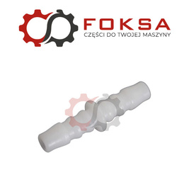 Łącznik plastikowy przewodów paliwowych 6/6mm