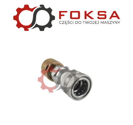 Szybkozłącze hydrauliczne - redukcja wtyczka - gniazdo EURO