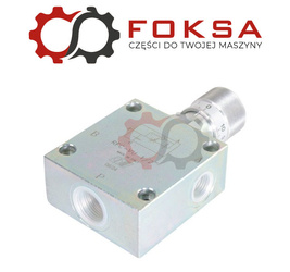 Trójdrożny zawór kontroli przepływu