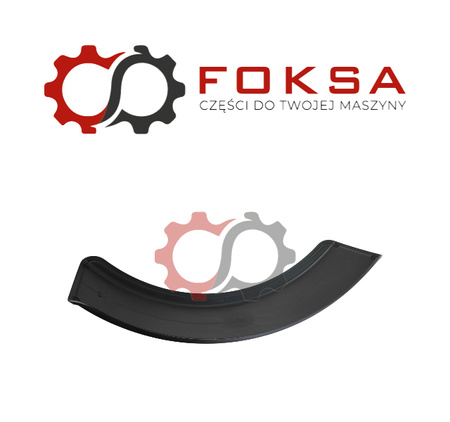 Błotnik przedni z tworzywa