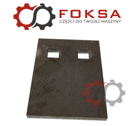 Nakładka / Zabierak łańcucha wciągającego / Czyścik łańcucha