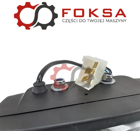 Reflektor przedni z kierunkowskazem - prawy