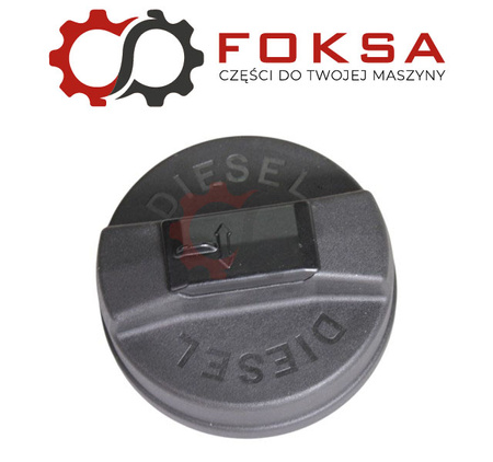 Korek zbiornika paliwa zamykany na kluczyk