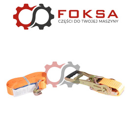 Pas transportowy 5T, 8m pomarańczowy