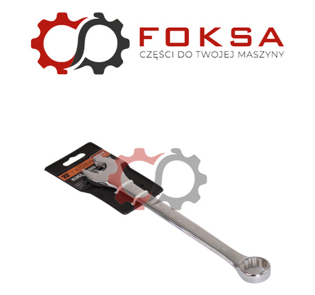 Klucz płasko-oczkowy 20 mm / TEGER