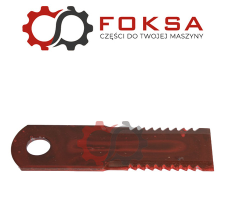 Nóż sieczkarni zębaty RASSPE