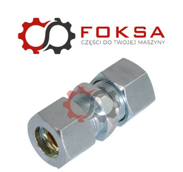 Złączka metalowa tekalanu awaryjna Fi 16mm