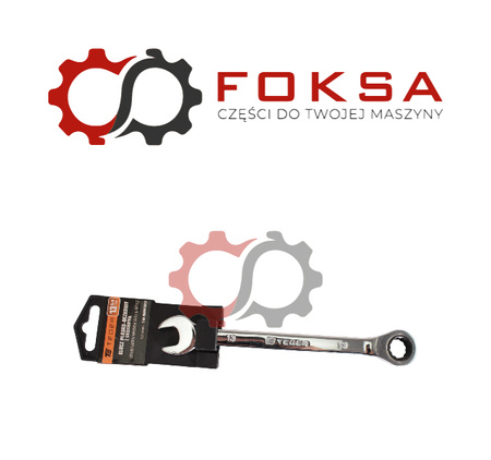 Klucz płasko-oczkowy z grzechotką 13 mm / TEGER