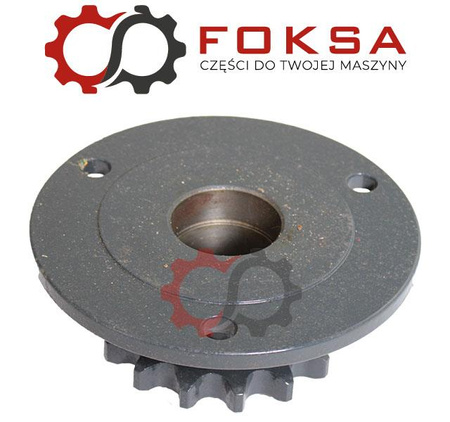 Zębatka z kołnierzem