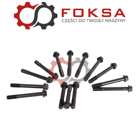 Śruby głowicy komplet 11 szt + 3 szt