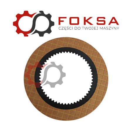 Tarcza hamulcowa przedniej osi