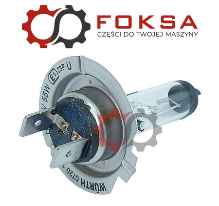 Żarówka halogenowa H7 WURTH