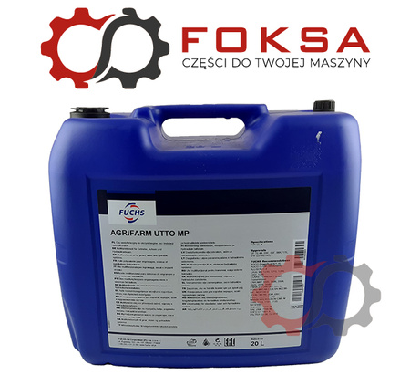 Olej hydrauliczno - przekładniowy UTTO MP 20L FUCHS