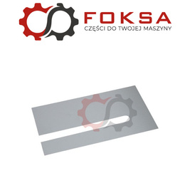 Blacha dystansowa ślizgu