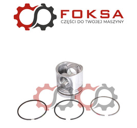 Tłok z pierściami KMP (bez sworznia)