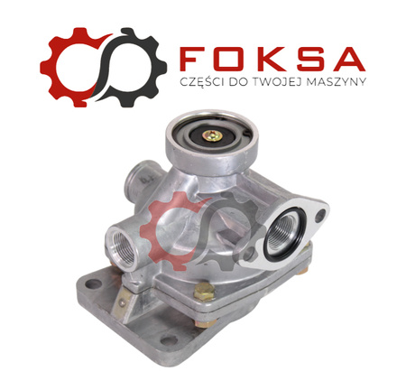 Zawór sterowania hamulcem jednoobwodowy