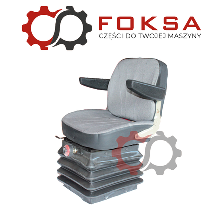 Siedzenie amortyzowane z podłokietnikami