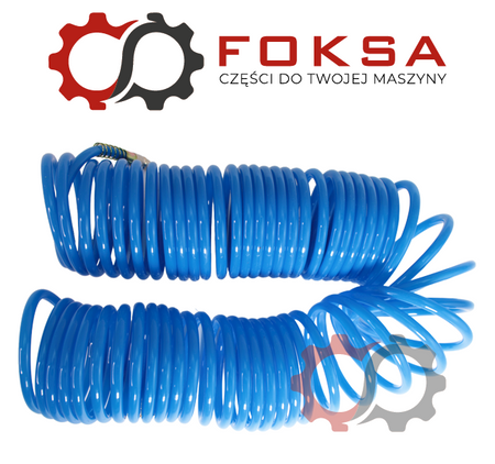 Wąż przewód spiralny (spirala) 15m do kompresora