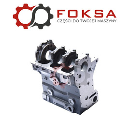 Blok silnika z mocowaniem pod sprężarkę z tilejami honowanymi