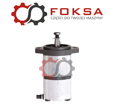 Pompa hydrauliczna dwusekcyjna