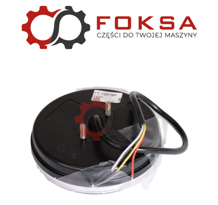 Lampa tylna zespolona - prawa, 3 funkcje, okrągła