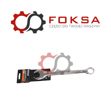 Klucz płasko-oczkowy 26 mm / TEGER