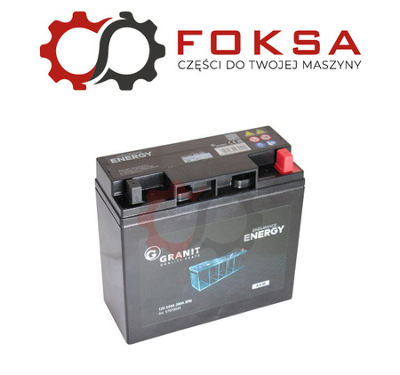 Akumulator rozruchowy ENDURANCE 12X / 22Ah P+