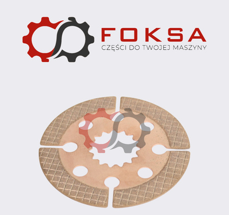 Tarczka cierna kosza hamulcowego