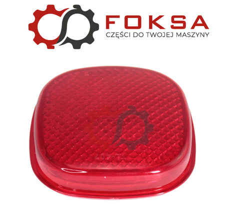 Klosz lampy tył - czerwony