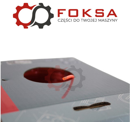 Żyłka podkaszarki 2,4 x 15m okrągła - pomarańczowa