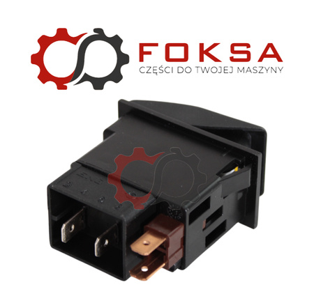 Włacznik kołyskowy - kogut (lampa błyskowa)