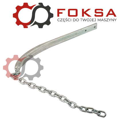 Płoza autoconturu ocynk z łańcuszkiem