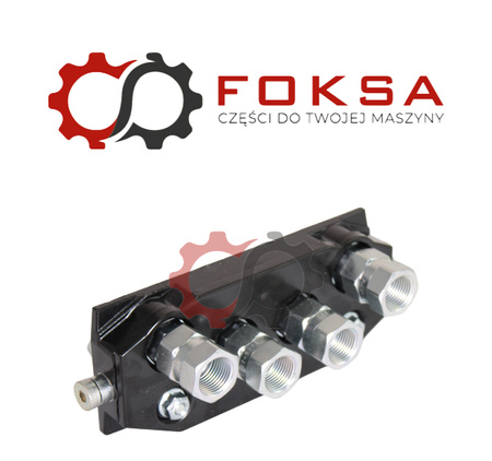 Szybkosprzęg - multizłącze hydrauliczne wtyka 4 linie FASTER