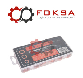 Zestaw podkładek miedzianych 220szt