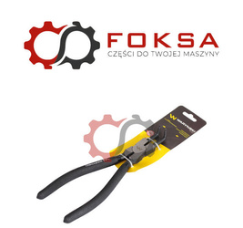 Szczypce segerów 240mm wewnętrzne wygięte