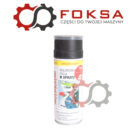 Folia w sprayu, guma (przeźroczysta)