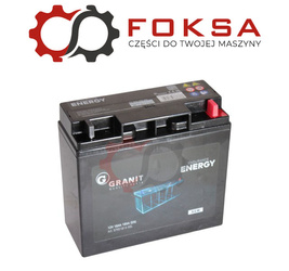 Akumulator rozruchowy ENDURANCE - żelowy 12V / 18AAh P+