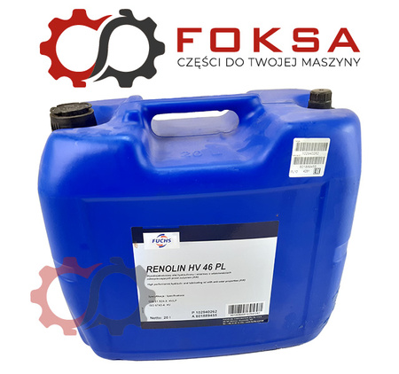 Olej hydrauliczny HYDRATEC HVI FUCHS 20L