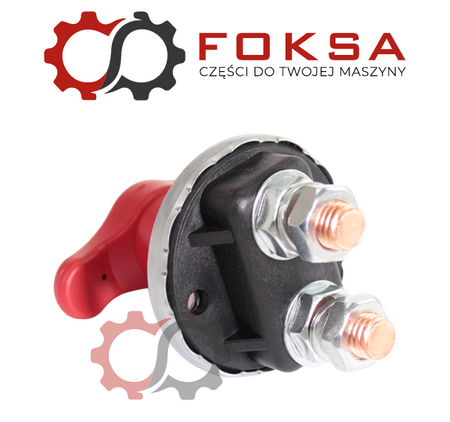 Odłącznik akumulatora / wyłącznik masy - hebel