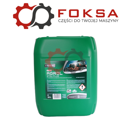 Olej hydrauliczno - przekładniowy 20L AGROL STOU